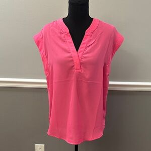 Sew In Love Vibrant Pink Blouse